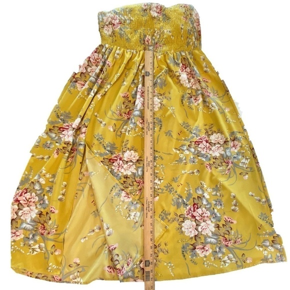 SHEIN Super Cute Off-the-shoulder Floral Summer Dress with Front Slit Size 2X - Picture 10 of 12